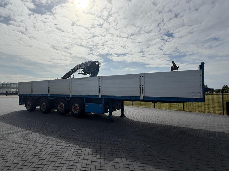 Pacton T4-001 STENENTRAILER, 4 ASSEN, KENNIS 14T/M, GOEDE CONDITIE. - Semirremolque plataforma/ Caja abierta: foto 3 Pacton T4-001 STENENTRAILER, 4 ASSEN, KENNIS 14T/M, GOEDE CONDITIE. - Semirremolque plataforma/ Caja abierta: foto 3