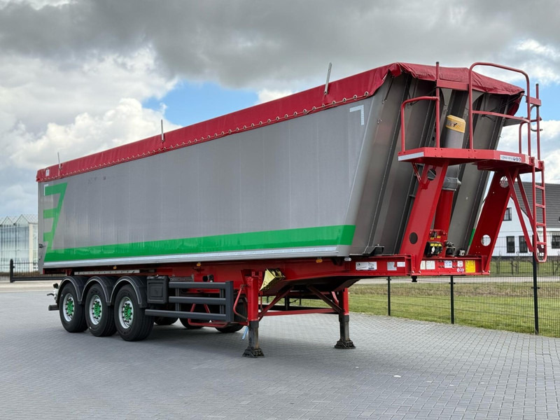 Stas S300CX KIPPER, TOP CONDITION, 55M3, HOLLAND TRAILER. - Semirremolque volquete: foto 1 Stas S300CX KIPPER, TOP CONDITION, 55M3, HOLLAND TRAILER. - Semirremolque volquete: foto 1