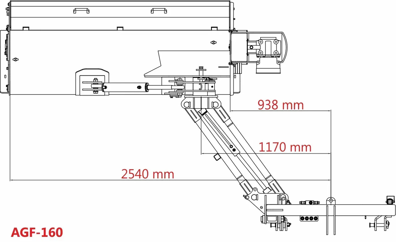 Kosiarka bijakowa Jansen AGF-160 tylno-boczna hydrauliczna z unoszoną pokrywą - Desbrozadora de martillos: foto 3 Kosiarka bijakowa Jansen AGF-160 tylno-boczna hydrauliczna z unoszoną pokrywą - Desbrozadora de martillos: foto 3