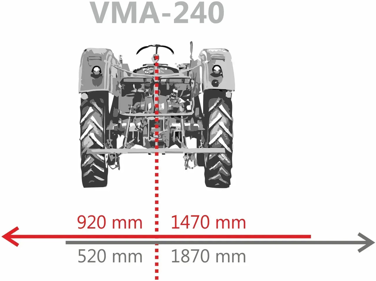 Kosiarka bijakowa z unoszoną pokrywą Jansen VMA-240 hydr. z przesuwem bocznym - Desbrozadora de martillos: foto 2 Kosiarka bijakowa z unoszoną pokrywą Jansen VMA-240 hydr. z przesuwem bocznym - Desbrozadora de martillos: foto 2