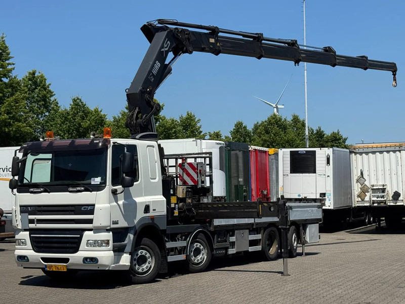 DAF CF 85.360 8x2*6 HIAB 42T/m Crane - Camión caja abierta, Camión grúa: foto 1 DAF CF 85.360 8x2*6 HIAB 42T/m Crane - Camión caja abierta, Camión grúa: foto 1
