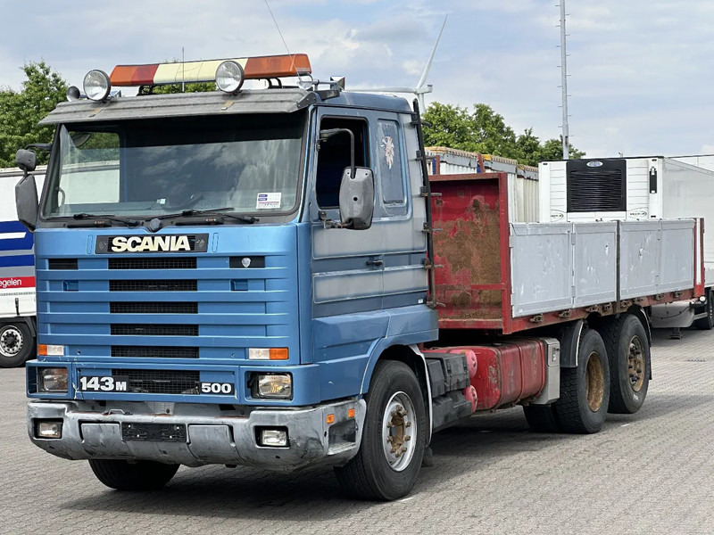 Scania R143-500 V8 6x2 Retarder Full Air Euro 1 - Camión caja abierta: foto 1 Scania R143-500 V8 6x2 Retarder Full Air Euro 1 - Camión caja abierta: foto 1