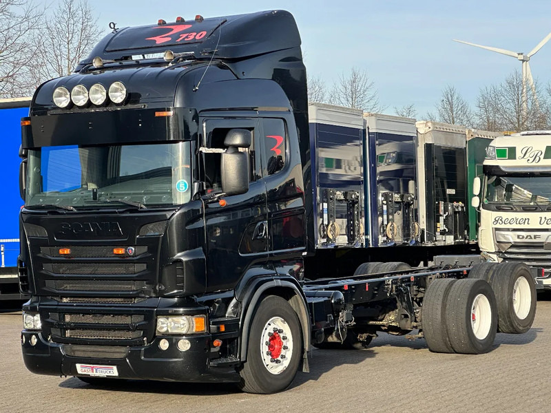 Scania R730 V8 6x2 Chassis Retarder Full Air 4.90 Wb Euro 5 - Camión chasis: foto 1 Scania R730 V8 6x2 Chassis Retarder Full Air 4.90 Wb Euro 5 - Camión chasis: foto 1