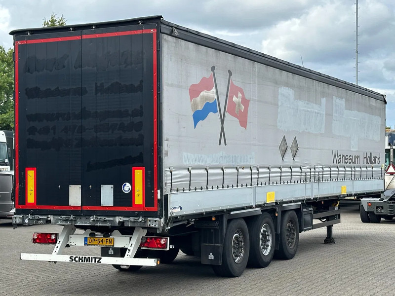 Schmitz Cargobull Schuifzeil met Borden / Disc-Brakes / Huckepack / Code XL - Semirremolque lona: foto 1 Schmitz Cargobull Schuifzeil met Borden / Disc-Brakes / Huckepack / Code XL - Semirremolque lona: foto 1
