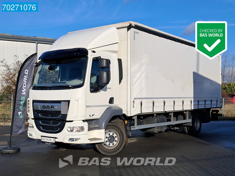 DAF LF 290 4X2 16tonner Automatic Ladebordwand ACC Euro 6 - Camión lona: foto 1 DAF LF 290 4X2 16tonner Automatic Ladebordwand ACC Euro 6 - Camión lona: foto 1