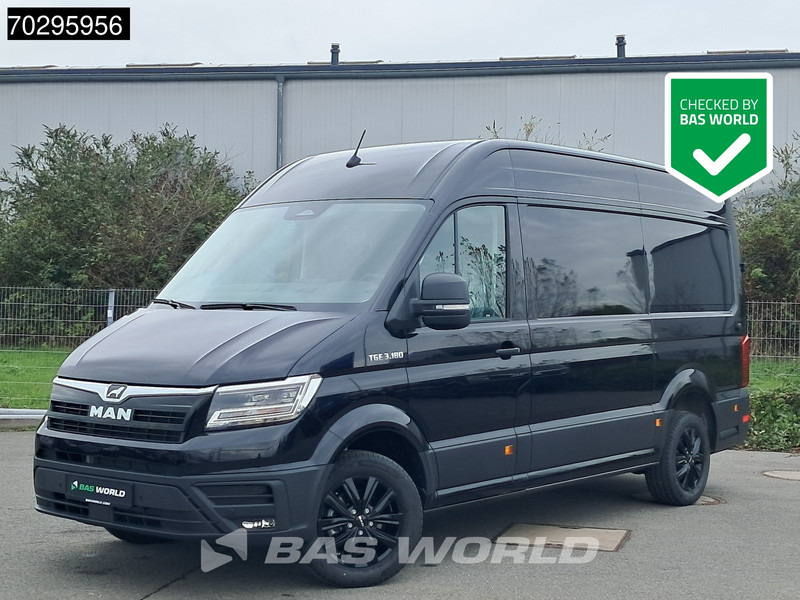 MAN TGE 3.180 Neu! Automatik 2025-Modell 180PS L3H3 LED ACC Navi AHK Kamera Parkensensoren Euro6 L2H2 A/C Towbar - Furgón: foto 1 MAN TGE 3.180 Neu! Automatik 2025-Modell 180PS L3H3 LED ACC Navi AHK Kamera Parkensensoren Euro6 L2H2 A/C Towbar - Furgón: foto 1