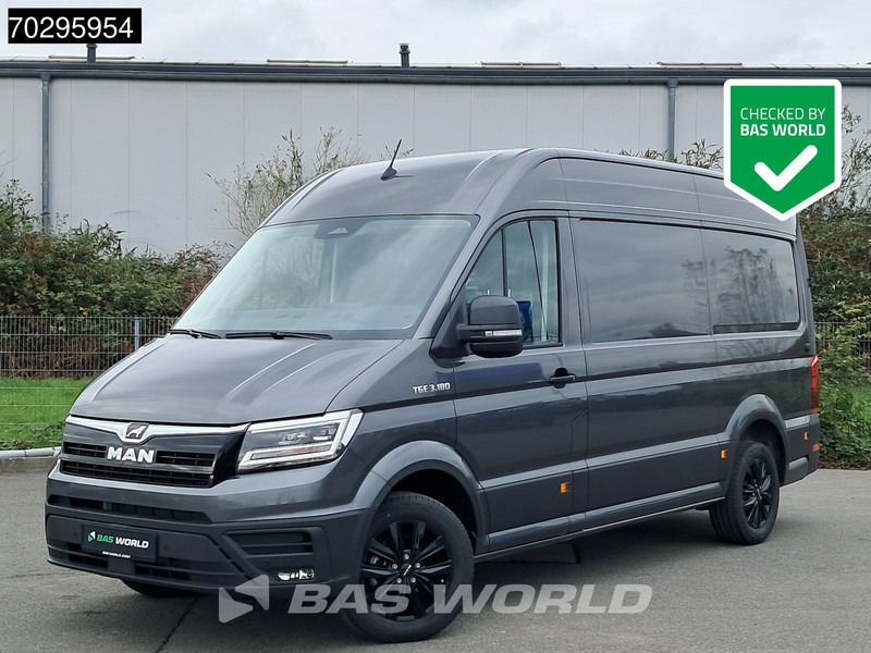 MAN TGE 3.180 Neu! Automatik 2025-Modell 180PS L3H3 LED ACC Navi AHK Kamera Parkensensoren Euro6 L2H2 A/C Towbar - Furgón: foto 1 MAN TGE 3.180 Neu! Automatik 2025-Modell 180PS L3H3 LED ACC Navi AHK Kamera Parkensensoren Euro6 L2H2 A/C Towbar - Furgón: foto 1