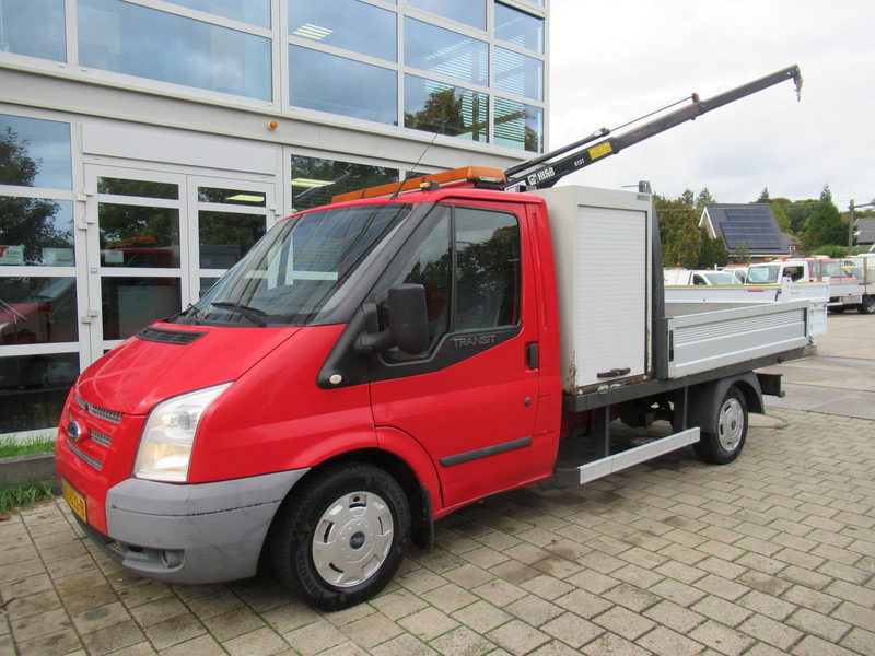 Ford Transit 300M 2.2 TDCI + HIAB 013T Kraan Kran Crane - Furgoneta caja abierta: foto 2 Ford Transit 300M 2.2 TDCI + HIAB 013T Kraan Kran Crane - Furgoneta caja abierta: foto 2