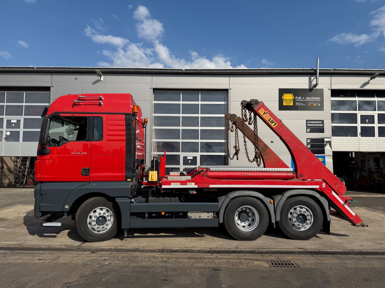 MAN TGX 26.460 ADR/ Retarder/ Hyva/ Funk/ Lenk-Lift - Camión volquete: foto 2 MAN TGX 26.460 ADR/ Retarder/ Hyva/ Funk/ Lenk-Lift - Camión volquete: foto 2
