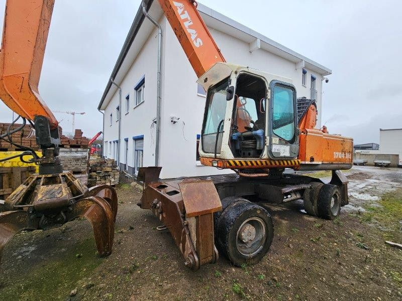 Atlas 1704 MI mit Greifer Umschlagbagger Lang - Excavadora de ruedas: foto 4 Atlas 1704 MI mit Greifer Umschlagbagger Lang - Excavadora de ruedas: foto 4