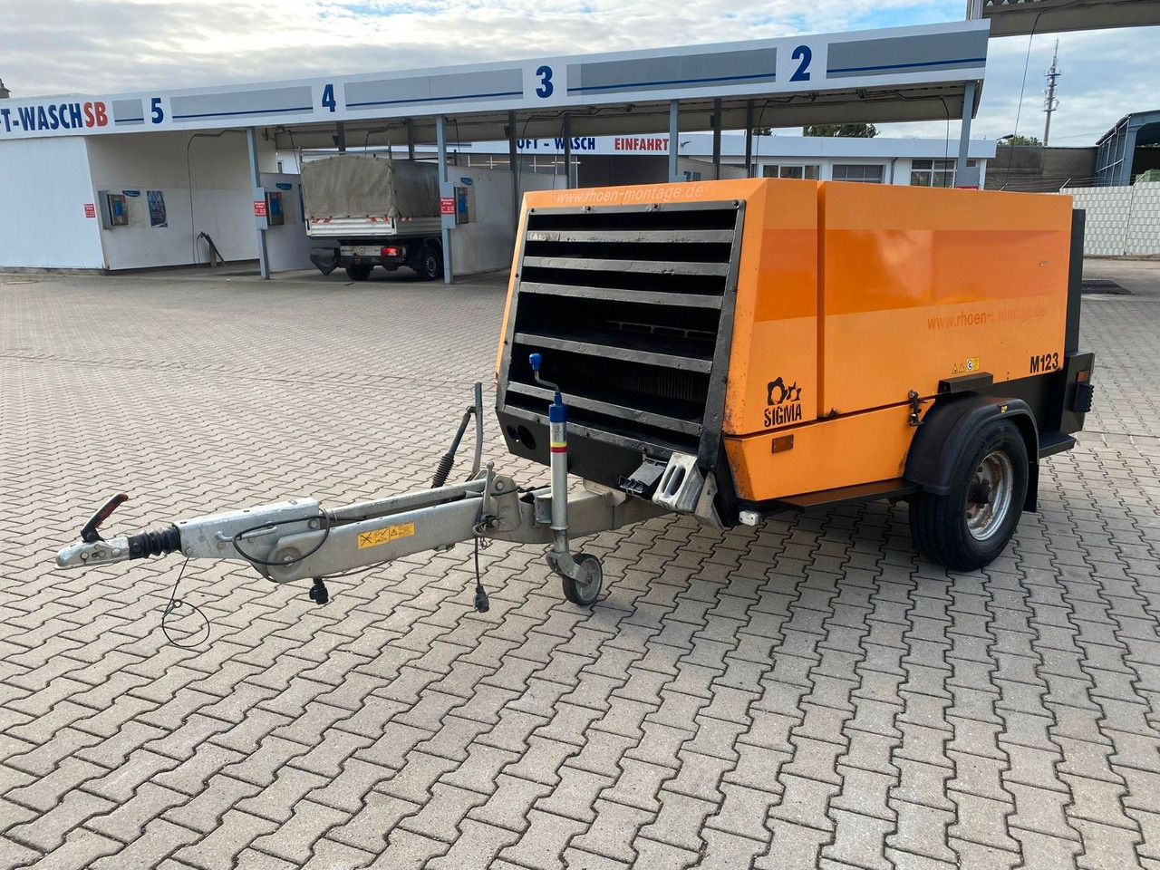Kaeser M123 Kompressor Sigma Deutz - Compresor de aire: foto 5 Kaeser M123 Kompressor Sigma Deutz - Compresor de aire: foto 5