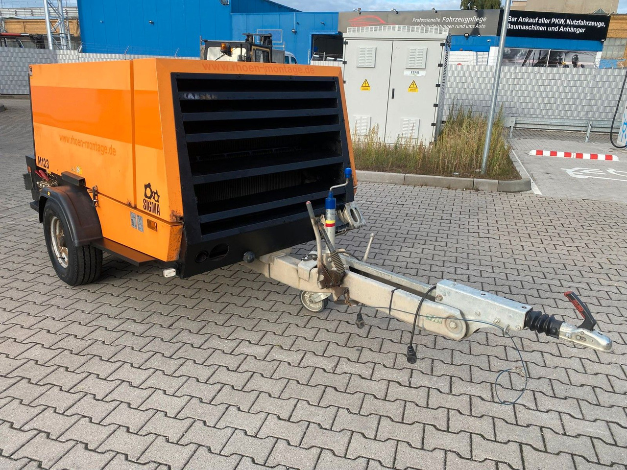 Kaeser M123 Kompressor Sigma Deutz - Compresor de aire: foto 3 Kaeser M123 Kompressor Sigma Deutz - Compresor de aire: foto 3