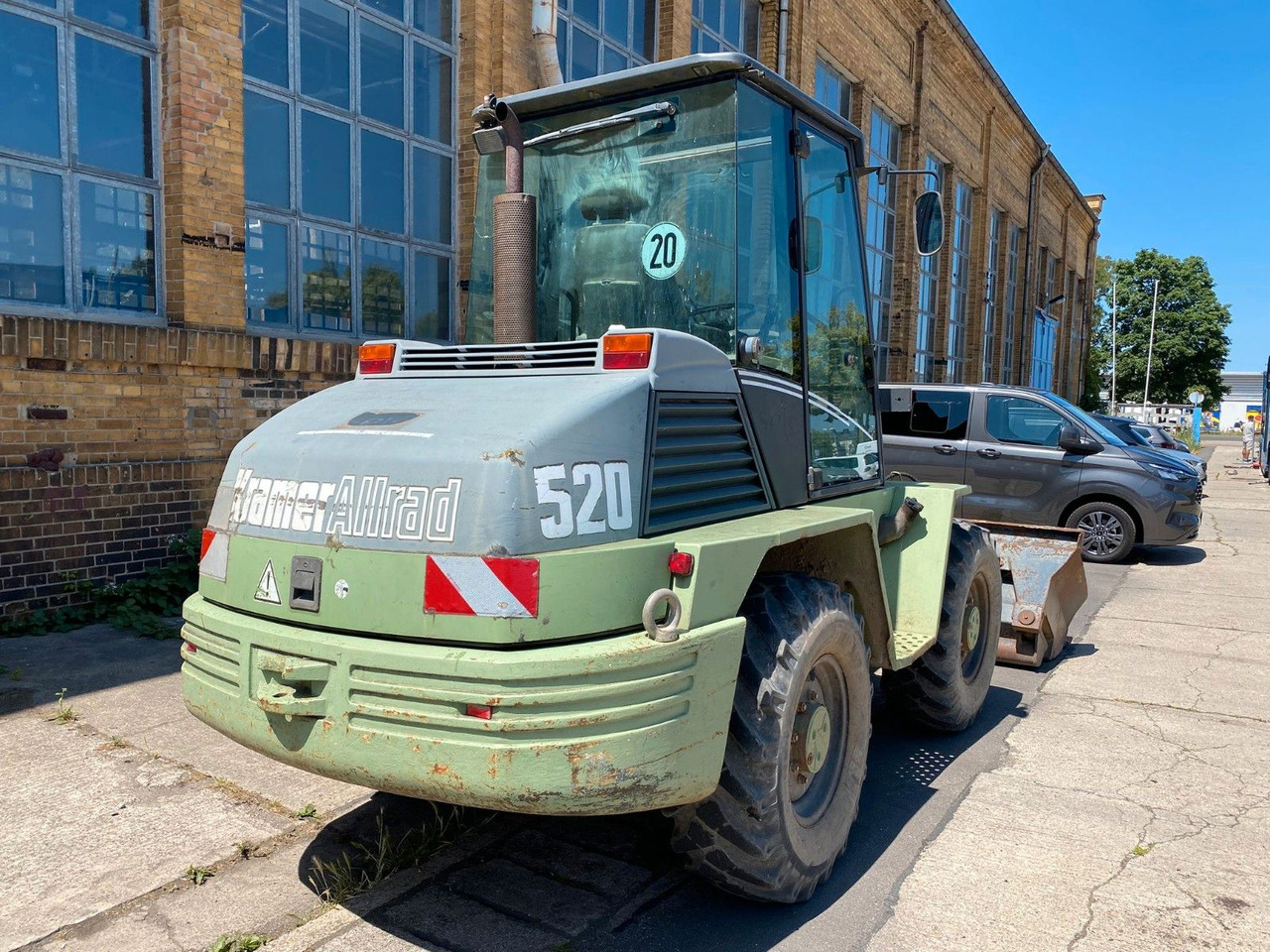 Cargadora de ruedas Kramer KRAMER Allrad 520 GABEL + SCHAUFEL: foto 9