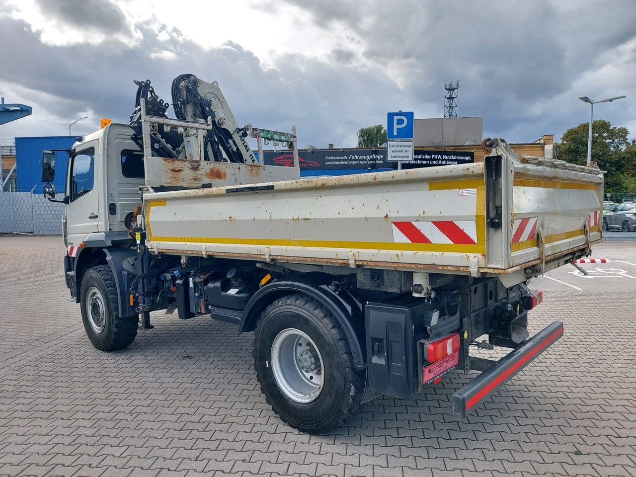 Leasing de  Mercedes-Benz Atego / 1324 MEILER 4X4 KRAN ATLAS 116.3 Mercedes-Benz Atego / 1324 MEILER 4X4 KRAN ATLAS 116.3: foto 9