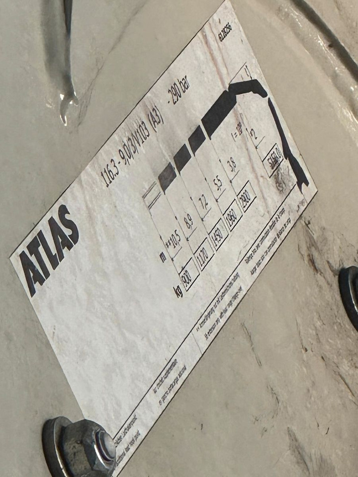 Mercedes-Benz Atego / 1324 MEILLER 4X4 KRAN ATLAS 116.3 Kipper - Camión volquete, Camión grúa: foto 4 Mercedes-Benz Atego / 1324 MEILLER 4X4 KRAN ATLAS 116.3 Kipper - Camión volquete, Camión grúa: foto 4