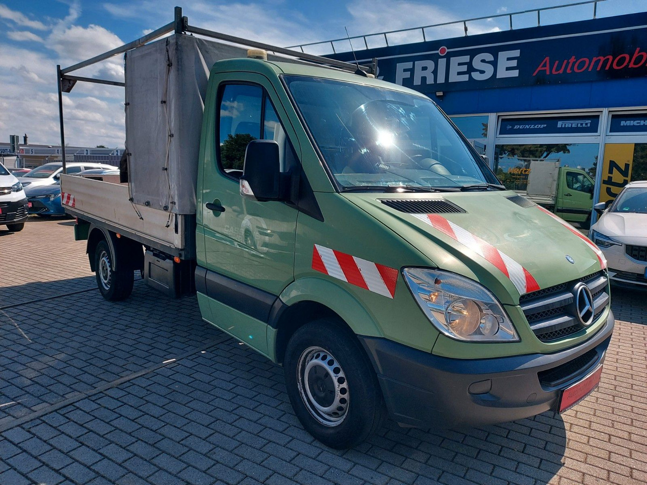 Mercedes-Benz Sprinter II Pritsche 316 Pritsche Klima Sandheiz - Furgoneta con lona: foto 1 Mercedes-Benz Sprinter II Pritsche 316 Pritsche Klima Sandheiz - Furgoneta con lona: foto 1