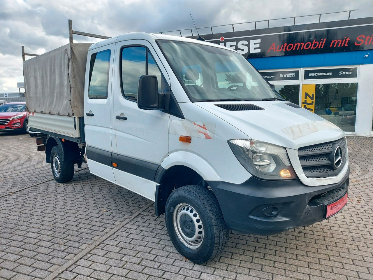 Mercedes-Benz Sprinter II Pritsche DoKa 316 4X4 Klima Standhei - Furgoneta de pasajeros: foto 1 Mercedes-Benz Sprinter II Pritsche DoKa 316 4X4 Klima Standhei - Furgoneta de pasajeros: foto 1