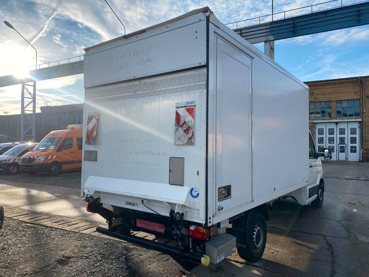 Furgoneta caja cerrada Volkswagen Crafter Pritsche Koffer 35 lang Bär LBW 750: foto 7