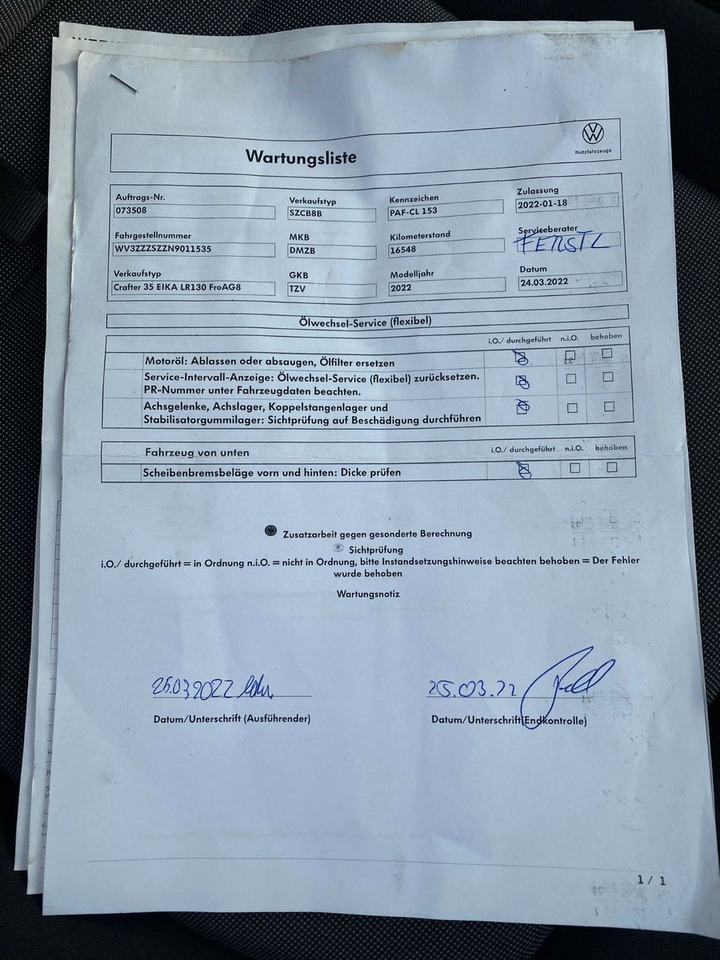 Furgoneta caja cerrada Volkswagen Crafter Pritsche Koffer 35 lang Bär LBW 750: foto 24