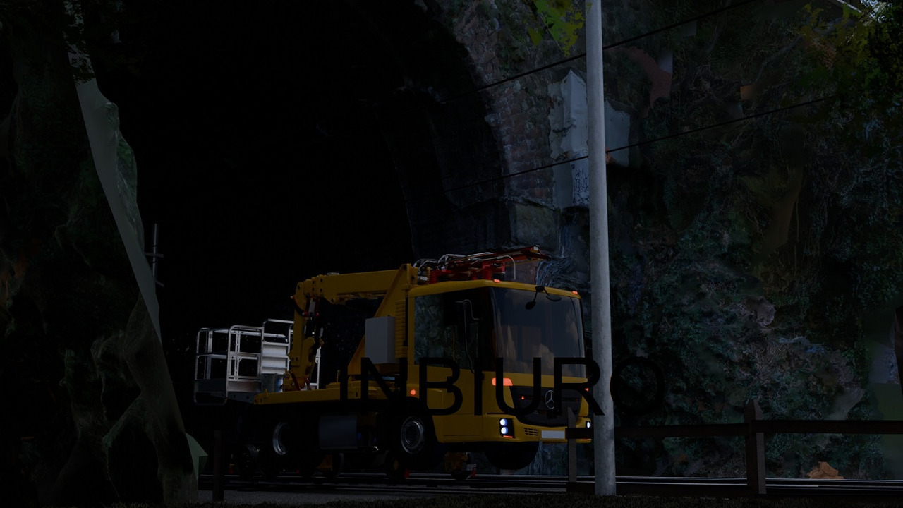 Inbiuro Mercedes Econic - Camión con plataforma elevadora: foto 5 Inbiuro Mercedes Econic - Camión con plataforma elevadora: foto 5