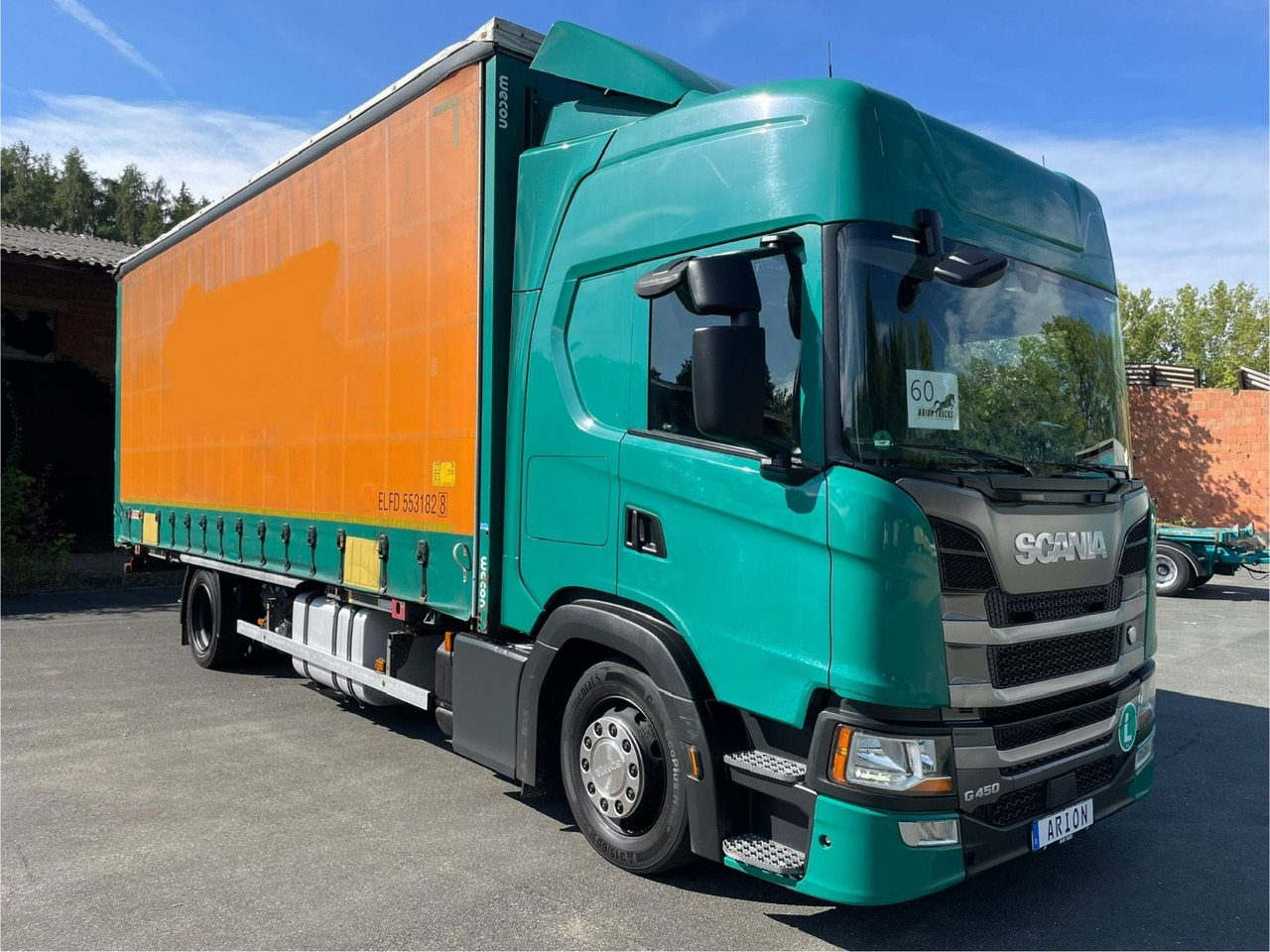 Scania G450 Wechselfahrgestell/WECON/StandAC/EU6d - Camión portacontenedore/ Intercambiable: foto 1 Scania G450 Wechselfahrgestell/WECON/StandAC/EU6d - Camión portacontenedore/ Intercambiable: foto 1