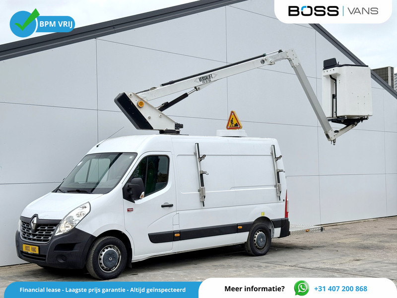 Renault Master T35 2.3 DCi Hoogwerker Hubarbeitsbühne 12,5 Meter Versalift Airco Cruise Control - Furgoneta: foto 1 Renault Master T35 2.3 DCi Hoogwerker Hubarbeitsbühne 12,5 Meter Versalift Airco Cruise Control - Furgoneta: foto 1