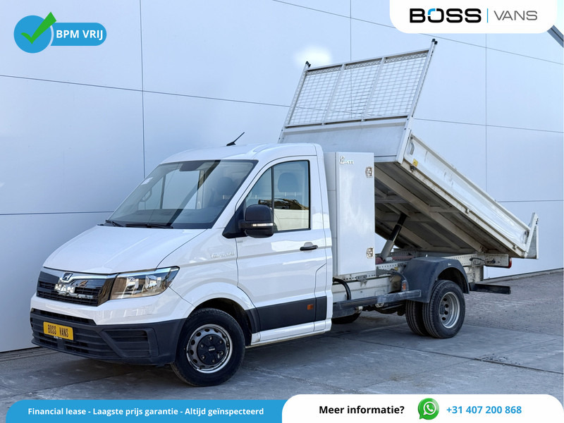 MAN TGE 5.120 2.0 TDI Kipper Dubbellucht Carplay Trekhaak Airco Camera Benne Tipper - Furgoneta basculante: foto 1 MAN TGE 5.120 2.0 TDI Kipper Dubbellucht Carplay Trekhaak Airco Camera Benne Tipper - Furgoneta basculante: foto 1