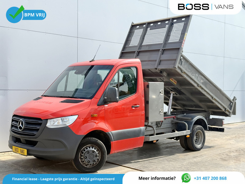 Mercedes-Benz Sprinter 514 2.2 CDI Kipper Dubbellucht 3.5t Trekhaak Climate Control Cruise Control Benne Tipper - Furgoneta basculante: foto 1 Mercedes-Benz Sprinter 514 2.2 CDI Kipper Dubbellucht 3.5t Trekhaak Climate Control Cruise Control Benne Tipper - Furgoneta basculante: foto 1