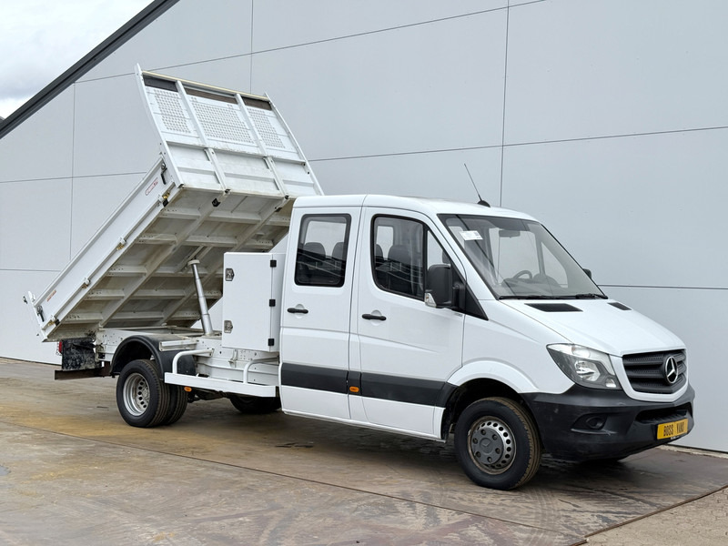 Furgoneta basculante, Furgoneta combi Mercedes-Benz Sprinter 514 2.2 CDI Kipper Dubbellucht Dubbele Cabine Climate Control Cruise Control Trekhaak 3.5t Tipper Benne DOKA: foto 6