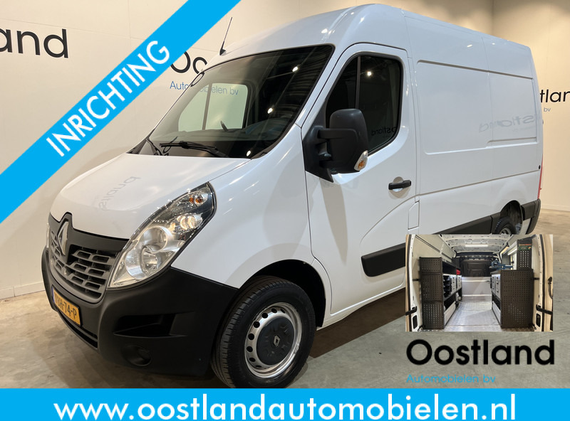 Renault Master 2.3 dCi L1H2 130 PK Servicebus / Modul-System Inrichting / Euro 6 / Airco / Cruise Control / Camera / Navigatie / Trekhaak / 73.900 KM !! - Furgón: foto 1 Renault Master 2.3 dCi L1H2 130 PK Servicebus / Modul-System Inrichting / Euro 6 / Airco / Cruise Control / Camera / Navigatie / Trekhaak / 73.900 KM !! - Furgón: foto 1