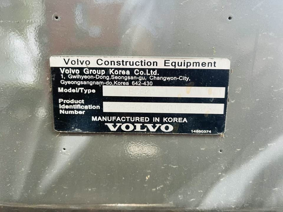 Volvo EX 60 DL - Miniexcavadora: foto 2 Volvo EX 60 DL - Miniexcavadora: foto 2