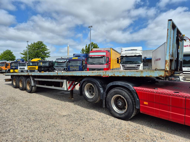 Semirremolque plataforma/ Caja abierta KEL-BERG Heavy load trailer: foto 1