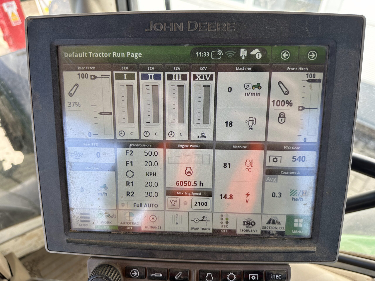 Leasing de  John Deere 6155R John Deere 6155R: foto 8