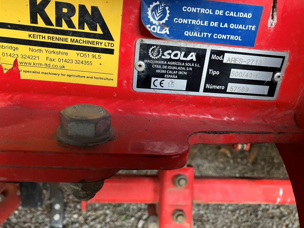 KRM Sola Ares 2713 4.8mtr tine drill - Maquinaria de siembra: foto 3 KRM Sola Ares 2713 4.8mtr tine drill - Maquinaria de siembra: foto 3