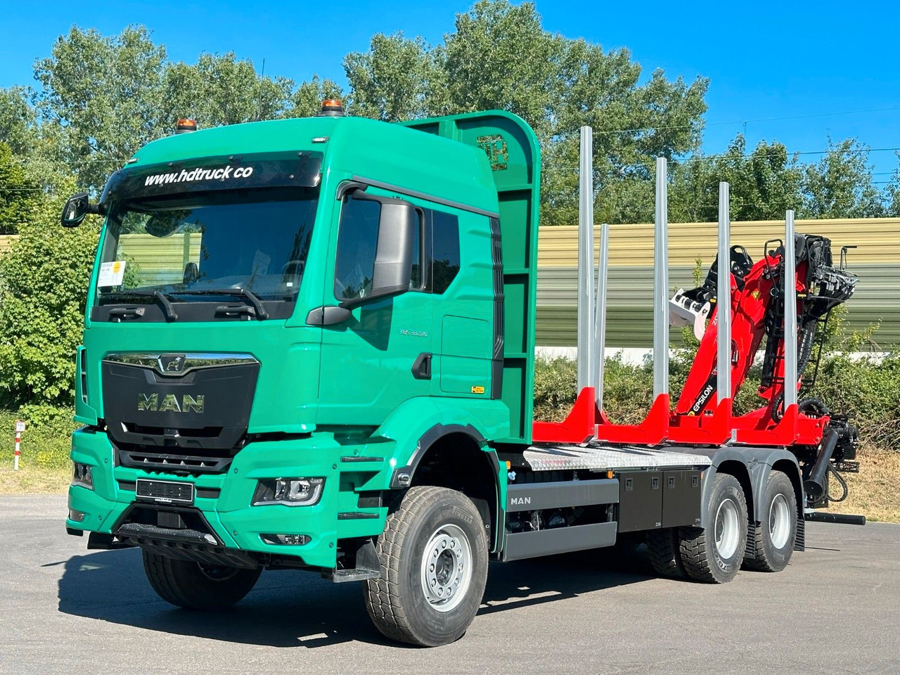 MAN TGS 33.510 6X4 BB Euro6e EPSILON 150Z - Camión forestal, Camión grúa: foto 1 MAN TGS 33.510 6X4 BB Euro6e EPSILON 150Z - Camión forestal, Camión grúa: foto 1