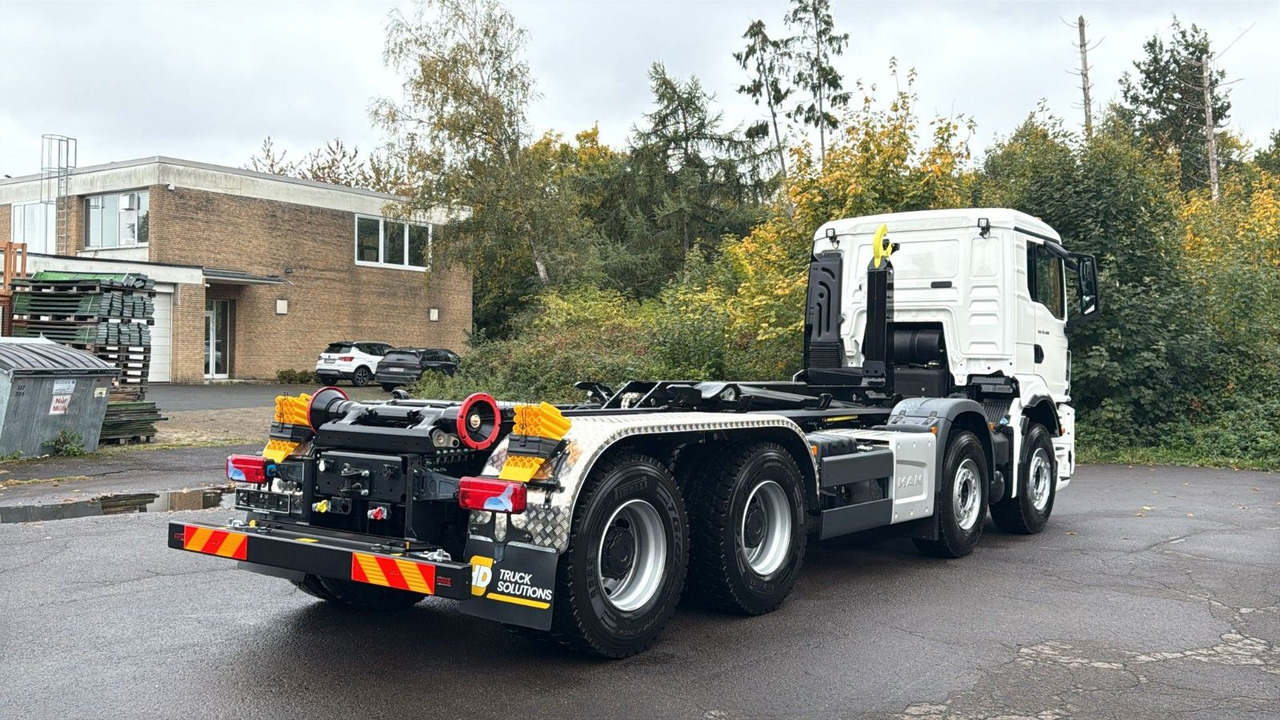MAN TGS 35.480 8x4 Euro6e Hiab MultLift Abrollkipper - Camión multibasculante, Camión grúa: foto 5 MAN TGS 35.480 8x4 Euro6e Hiab MultLift Abrollkipper - Camión multibasculante, Camión grúa: foto 5