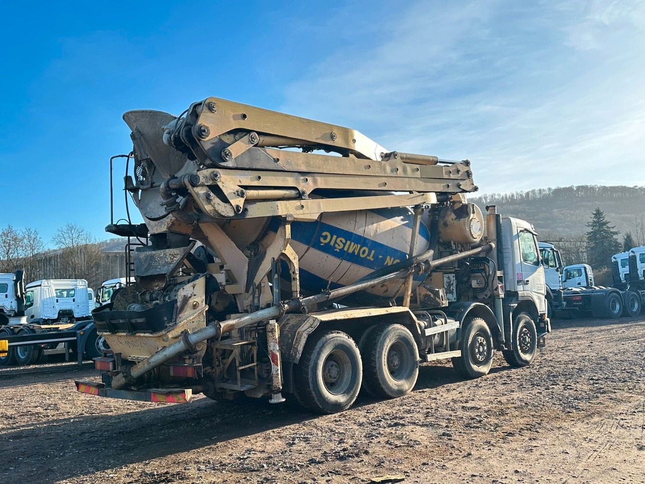 Volvo FM380 8X4 CIFA 28m Fahrmischer Pumpe - Camión bomba de hormigón: foto 4 Volvo FM380 8X4 CIFA 28m Fahrmischer Pumpe - Camión bomba de hormigón: foto 4
