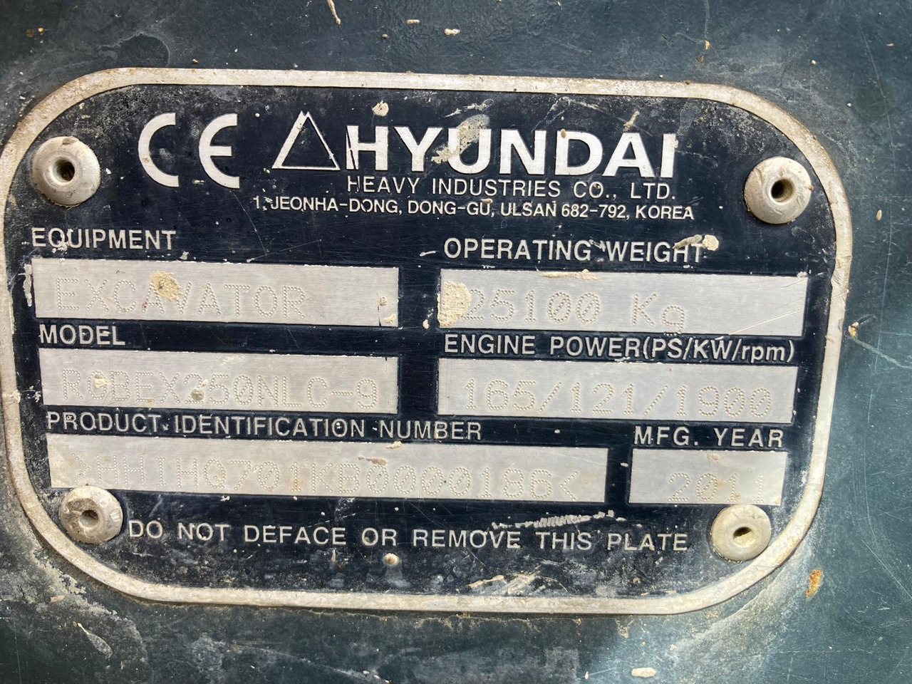 PELLE SUR CHENILLES HYUNDAI ROBEX 250 NLC-9 - Excavadora de cadenas: foto 1 PELLE SUR CHENILLES HYUNDAI ROBEX 250 NLC-9 - Excavadora de cadenas: foto 1