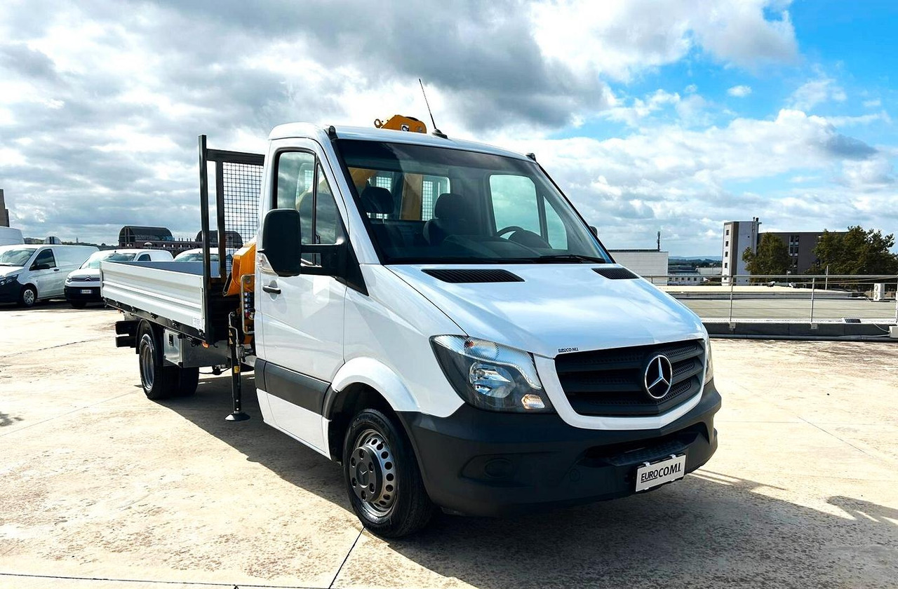Mercedes Benz Sprinter 419 Cassone Fisso + Gru - Furgoneta caja abierta: foto 3 Mercedes Benz Sprinter 419 Cassone Fisso + Gru - Furgoneta caja abierta: foto 3