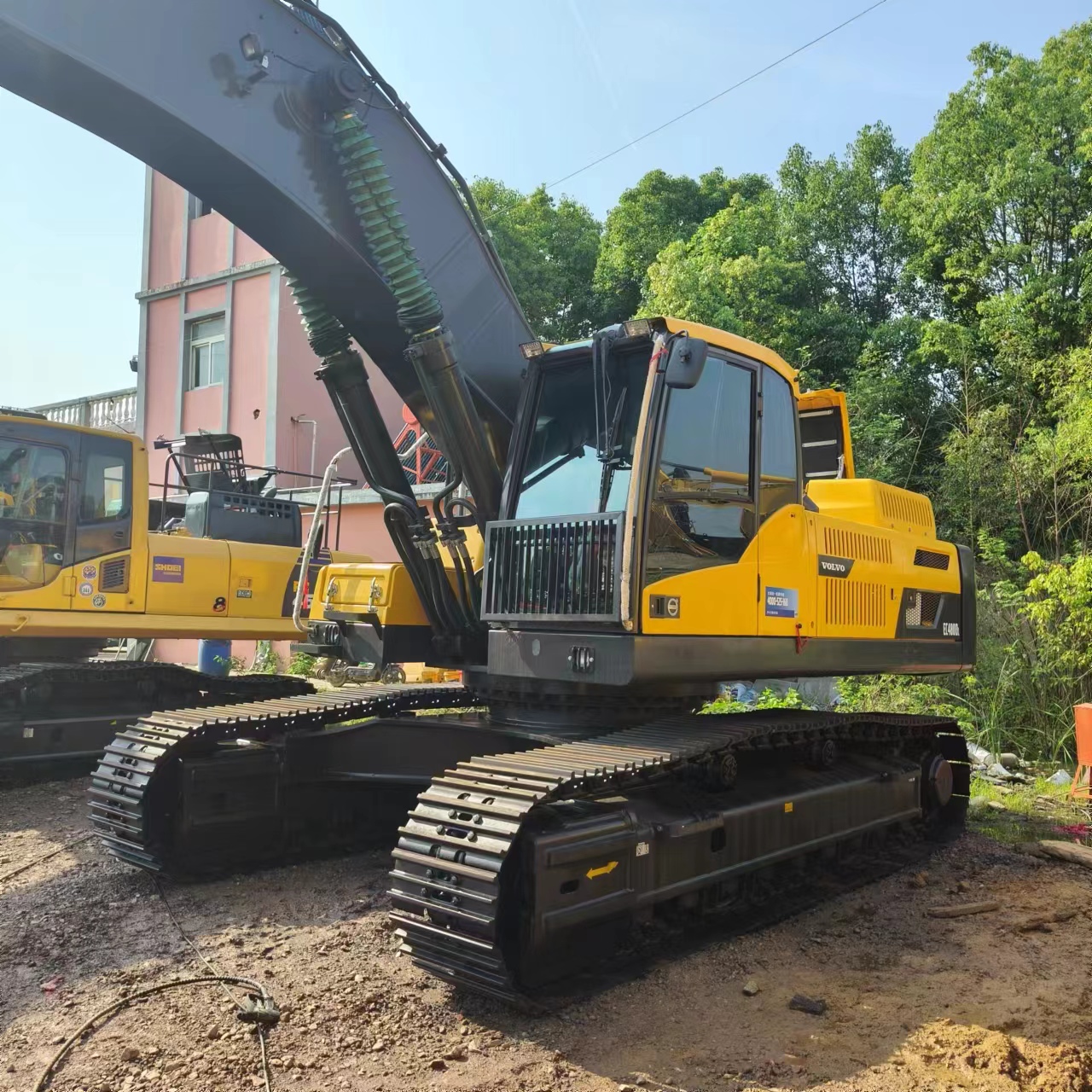 Excavadora de cadenas VOLVO EC480: foto 6