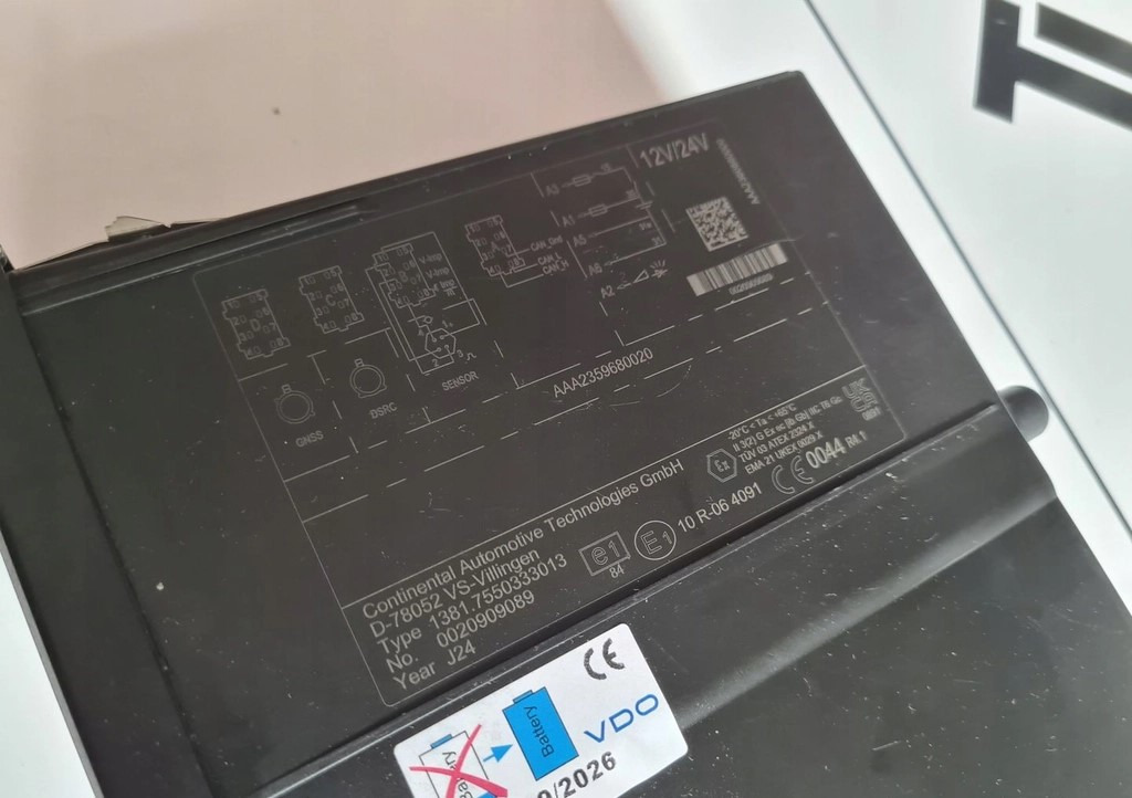 VDO 12V/24V R4.1 2024 ROK 2 GENERACJI - Tacógrafo: foto 4 VDO 12V/24V R4.1 2024 ROK 2 GENERACJI - Tacógrafo: foto 4