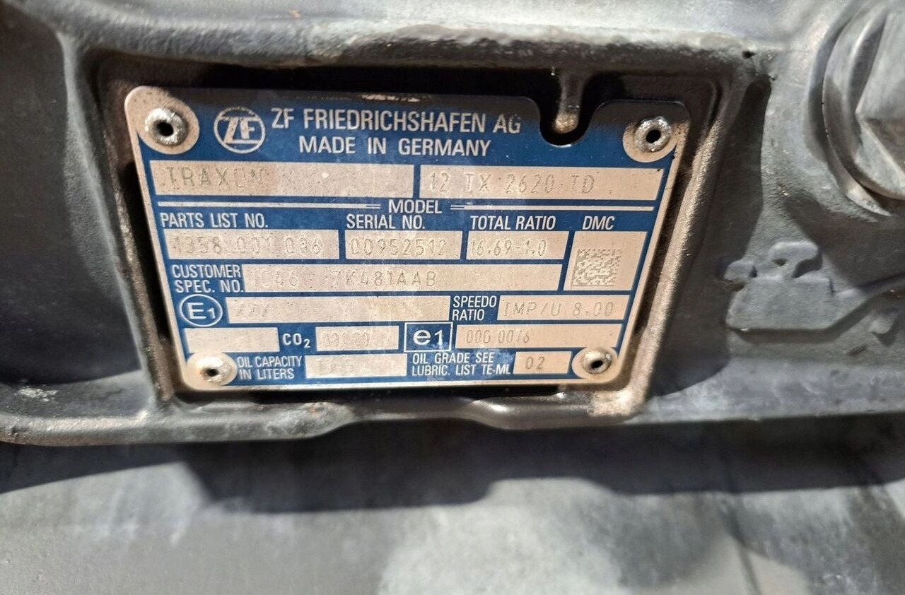 ZF TRAXON - Caja de cambios para Camión: foto 5 ZF TRAXON - Caja de cambios para Camión: foto 5