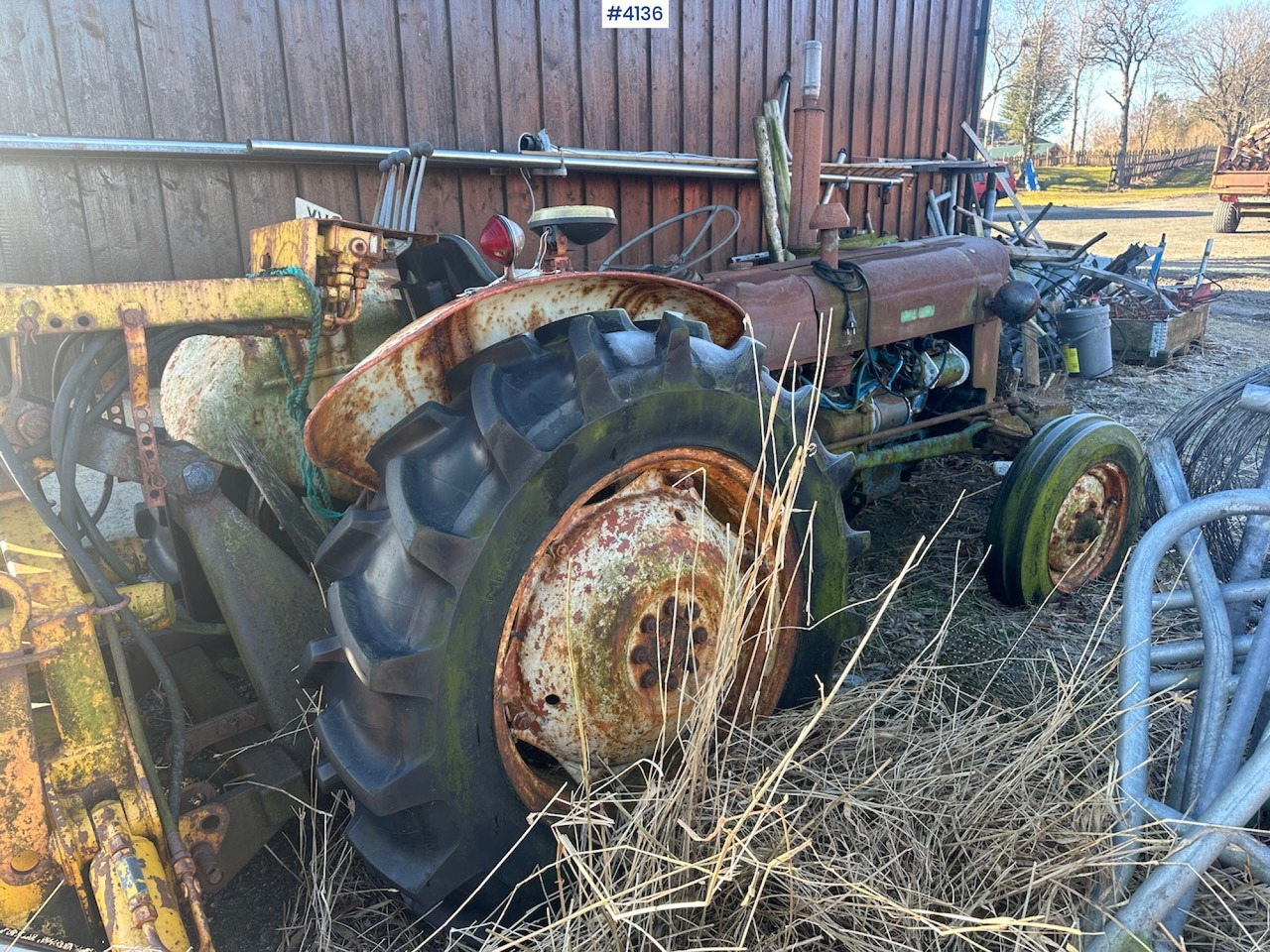 1971 FORD SUPER-DEXTA w/ Hymas 21 excavator and 2 buckets. - Tractor: foto 4 1971 FORD SUPER-DEXTA w/ Hymas 21 excavator and 2 buckets. - Tractor: foto 4