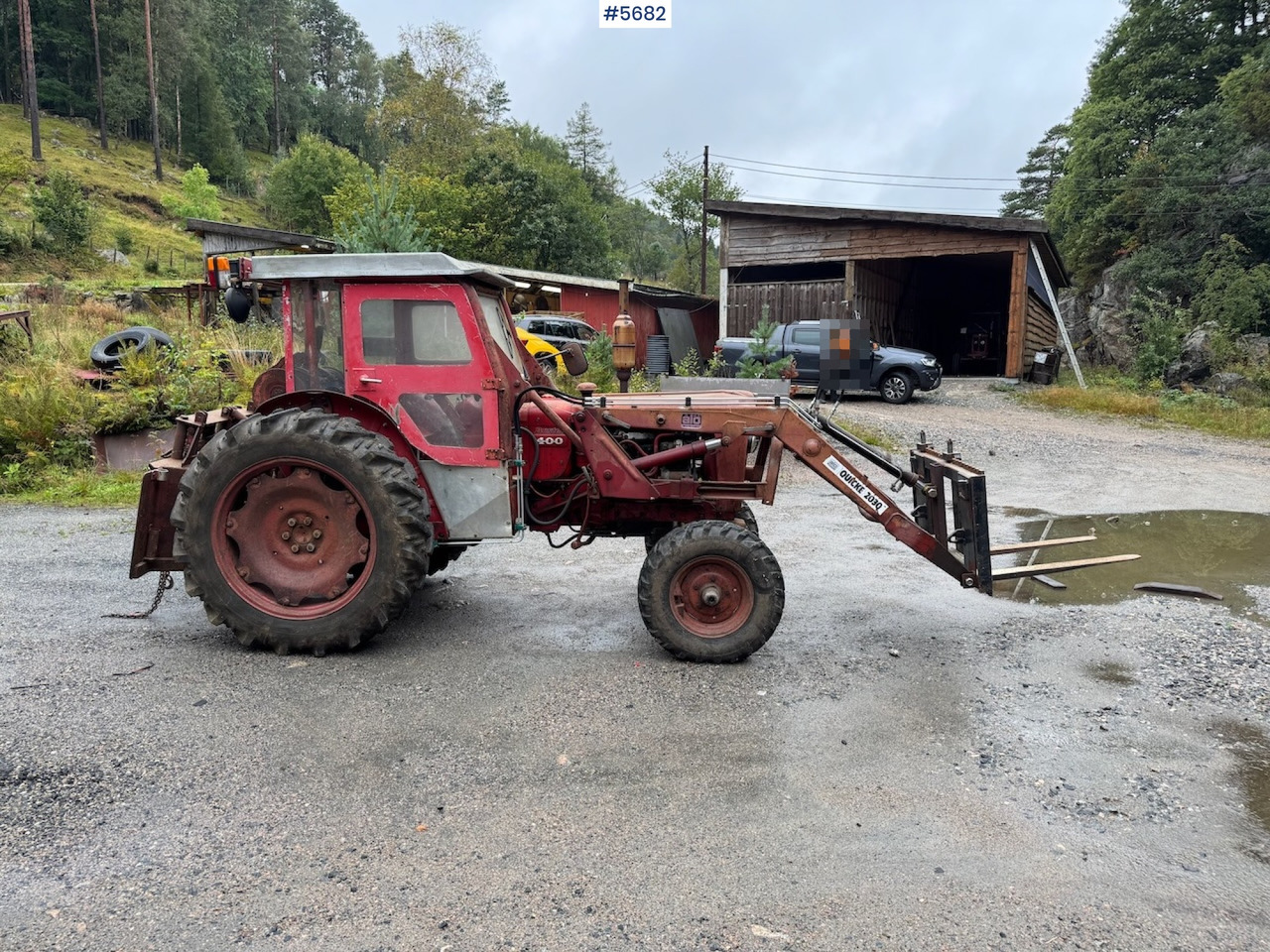 1971 Volvo 400 Buster w/ front loader and winch - Tractor: foto 2 1971 Volvo 400 Buster w/ front loader and winch - Tractor: foto 2