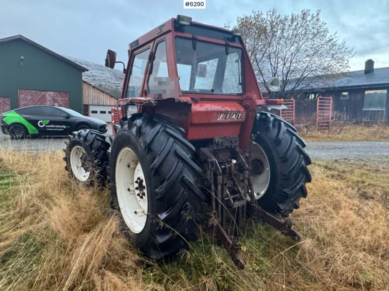 Tractor 1983 Fiat 980DT 4x4. Repair Object: foto 13