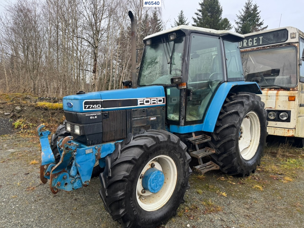 1993 Ford 7740 SLE m/ front hydraulics - Tractor: foto 2 1993 Ford 7740 SLE m/ front hydraulics - Tractor: foto 2