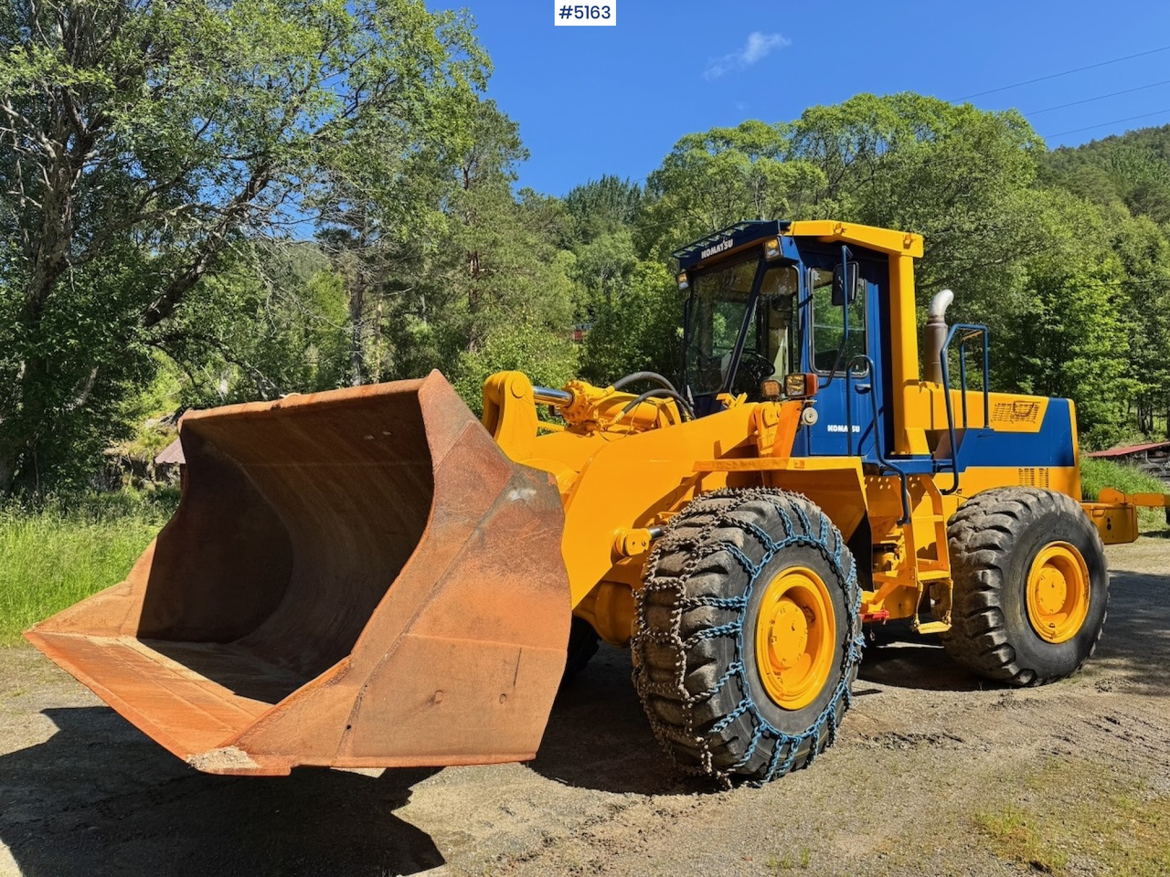 1994 Komatsu WA420-1 Wheel Loader w/ Bucket. 7200 hours! - Cargadora de ruedas: foto 1 1994 Komatsu WA420-1 Wheel Loader w/ Bucket. 7200 hours! - Cargadora de ruedas: foto 1