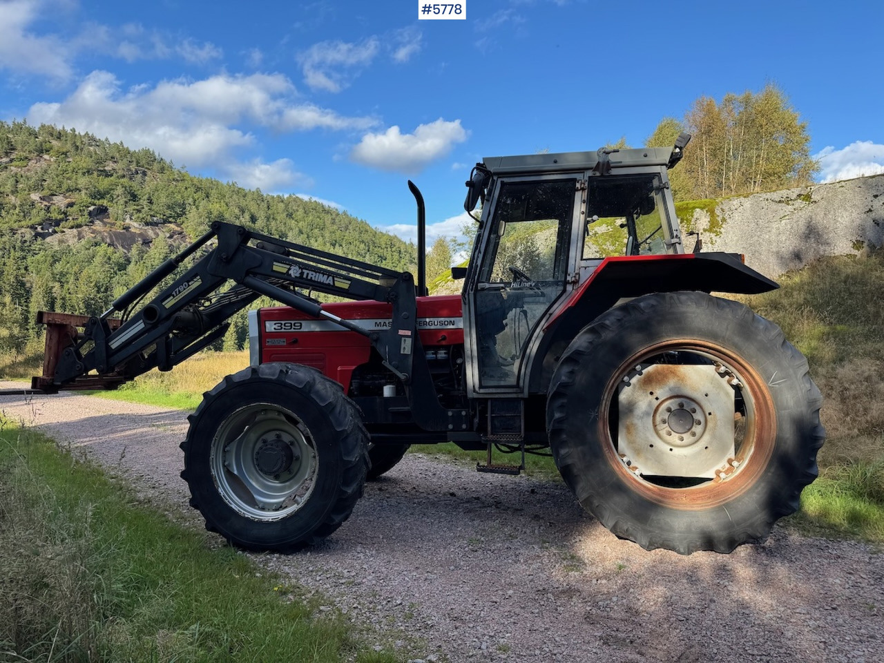1995 Massey Ferguson 399 w/ front loader. - Tractor: foto 5 1995 Massey Ferguson 399 w/ front loader. - Tractor: foto 5