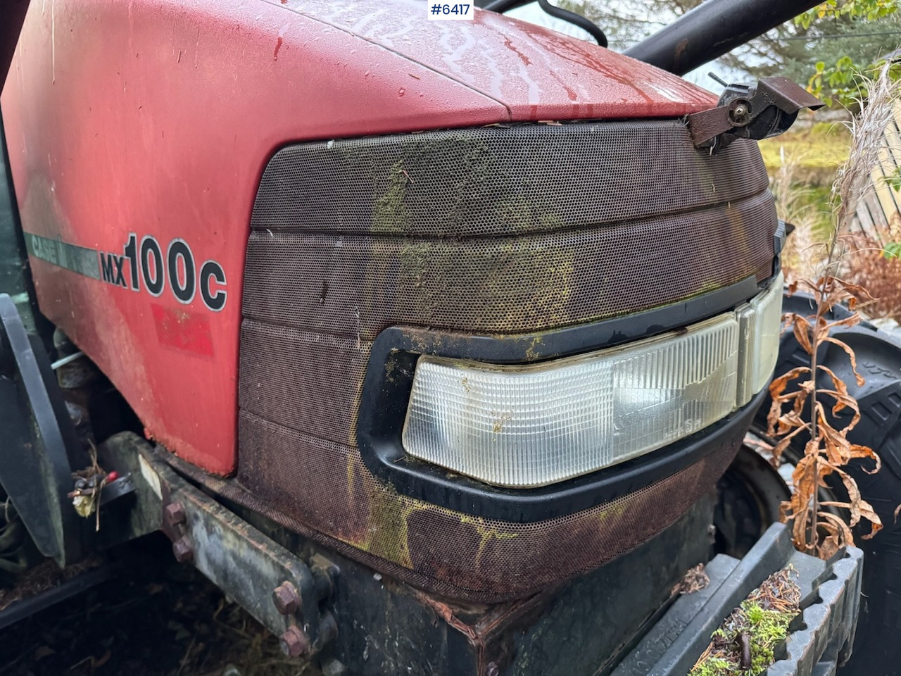 1999 Case IH Maxxum MX 100C w/ front loader, bucket and blade. Repair object. - Tractor: foto 3 1999 Case IH Maxxum MX 100C w/ front loader, bucket and blade. Repair object. - Tractor: foto 3