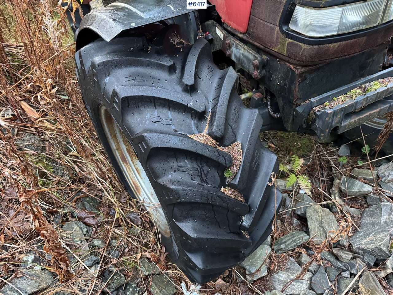 1999 Case IH Maxxum MX 100C w/ front loader, bucket and blade. Repair object. - Tractor: foto 4 1999 Case IH Maxxum MX 100C w/ front loader, bucket and blade. Repair object. - Tractor: foto 4